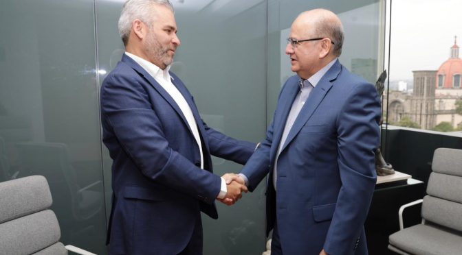 SNTSS buscará agilizar construcción de nuevo hospital del IMSS en Uruapan: Bedolla