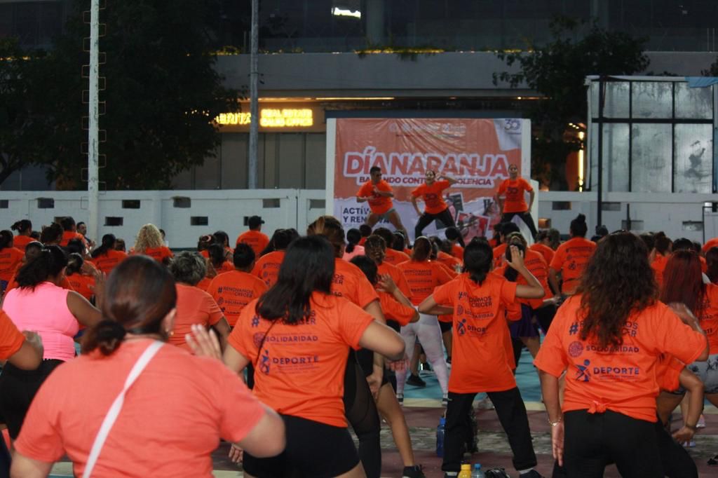 Solidarenses conmemoran Día Naranja bailando contra la violencia – H. Ayuntamiento de Solidaridad