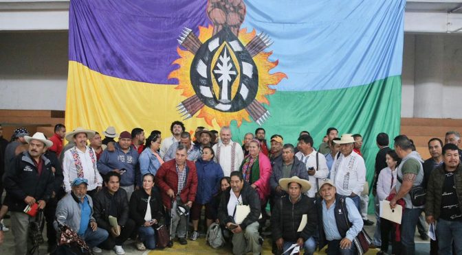 Anuncia Bedolla cuartel de la Guardia Civil y Kuarichas para la Meseta Purépecha
