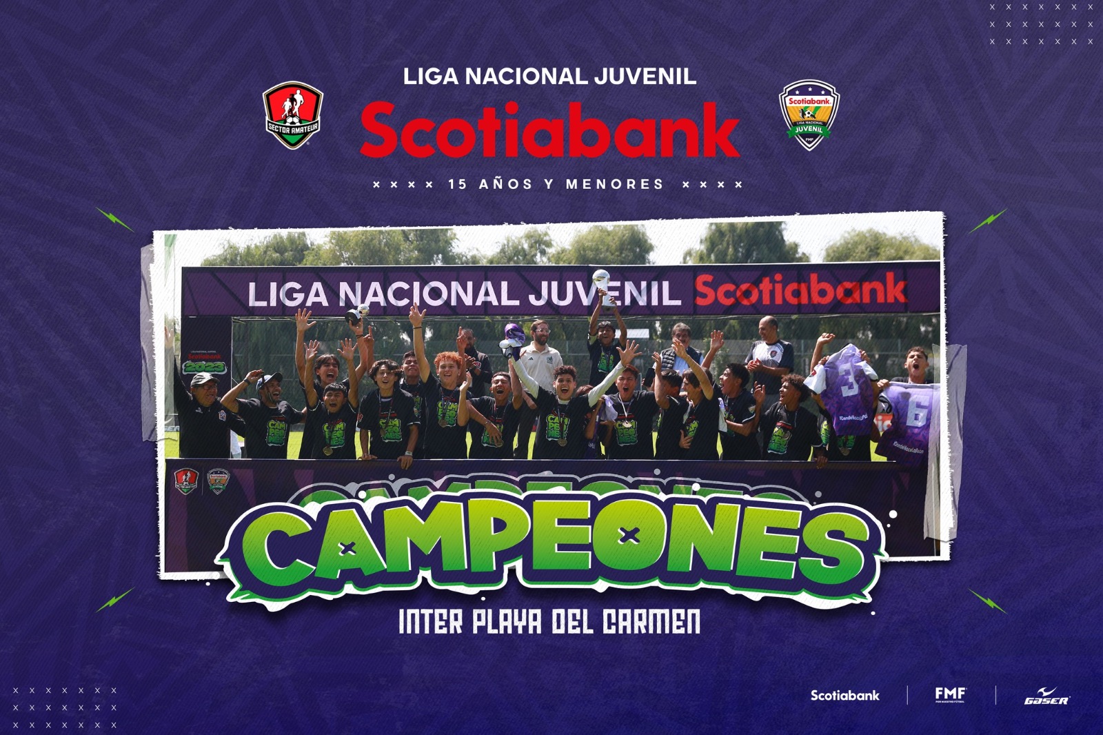 Es Inter Playa del Carmen campeón de liga nacional juvenil 2023 – H. Ayuntamiento de Solidaridad