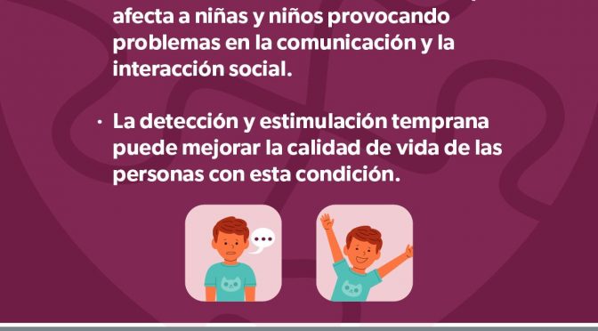 Gobierno de Bedolla atiende sin costo a menores con autismo: SSM