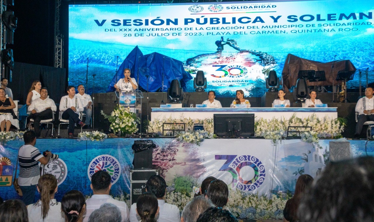 Solidaridad festeja 30 años de su creación – H. Ayuntamiento de Solidaridad