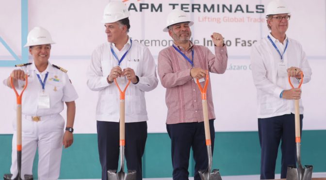 APM Terminals anuncia inversión cercana a los 3 mil mdp en LC