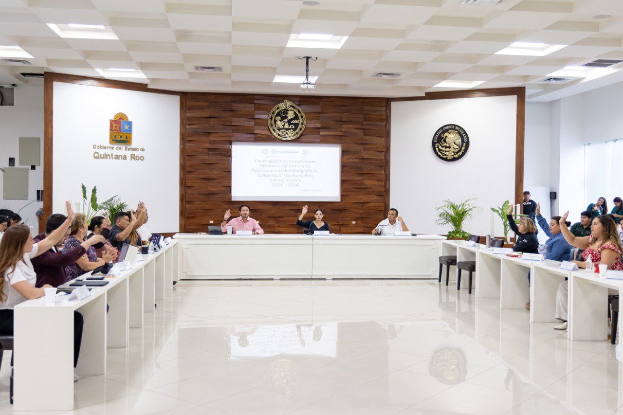 Aprueban acuerdos a favor de turismo y seguridad – H. Ayuntamiento de Solidaridad