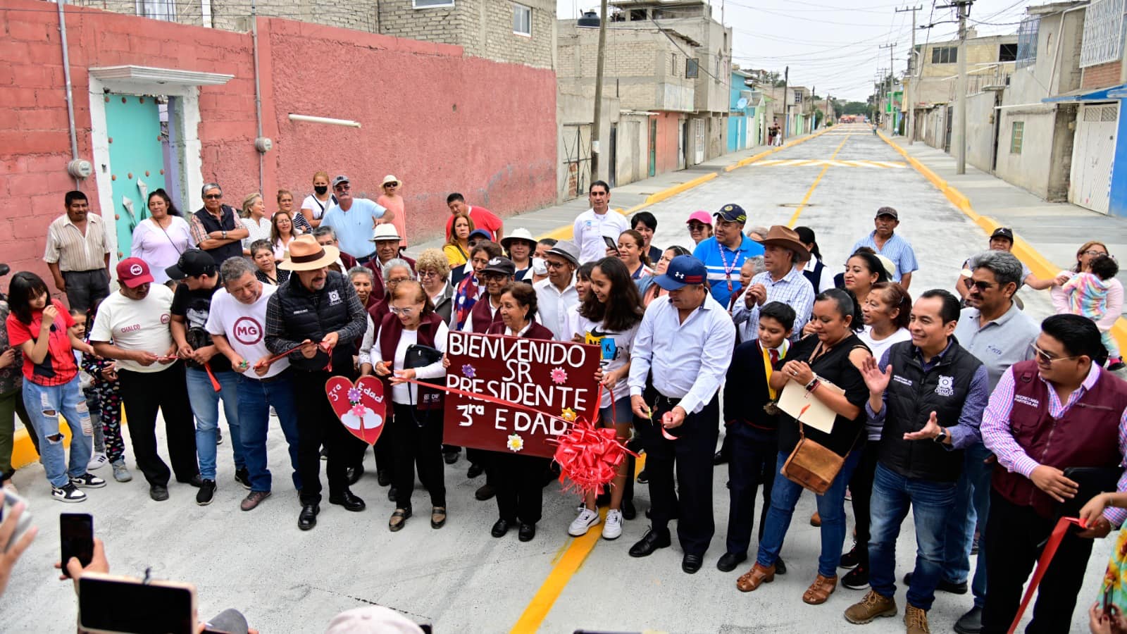 Boletín 187.-Miguel Gutiérrez entrega obra de 8 millones de pesos en Emiliano Zapata