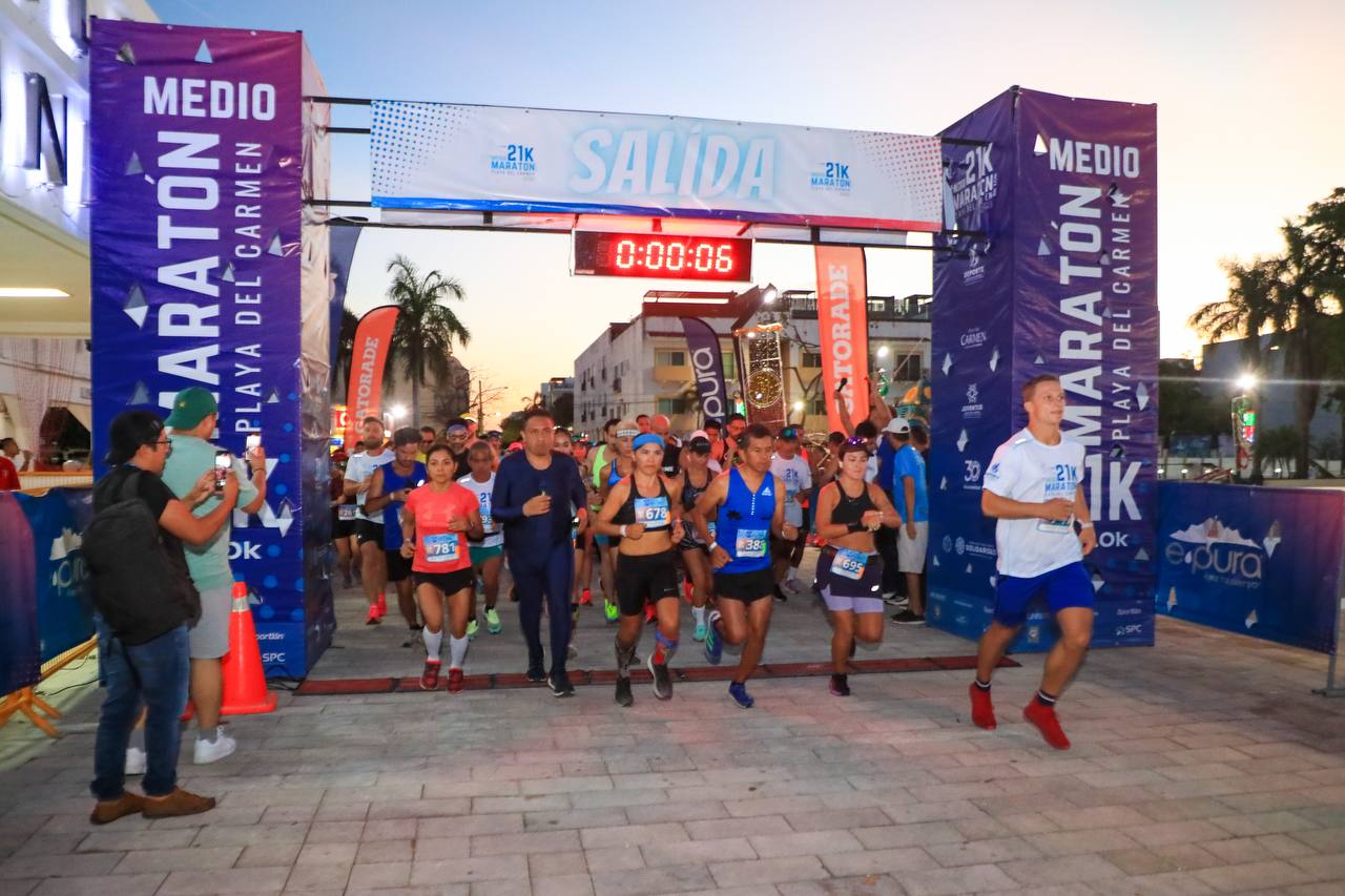 Exitoso “Medio Maratón Playa del Carmen por la Paz 2023” – H. Ayuntamiento de Solidaridad