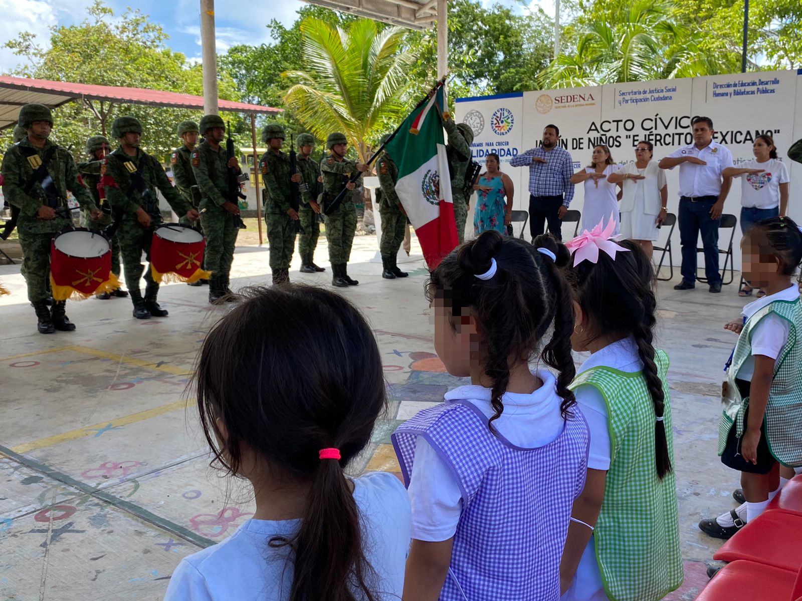 Fortalecen la cultura cívica en niñas y niños – H. Ayuntamiento de Solidaridad