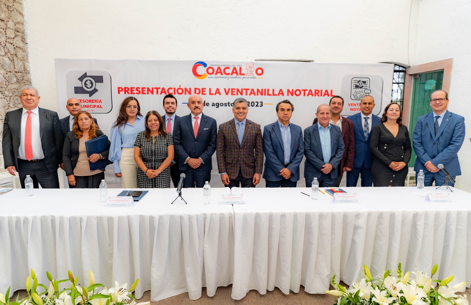 GOBIERNO DE COACALCO APERTURA VENTANILLA DIGITAL DE SERVICIOS NOTARIALES