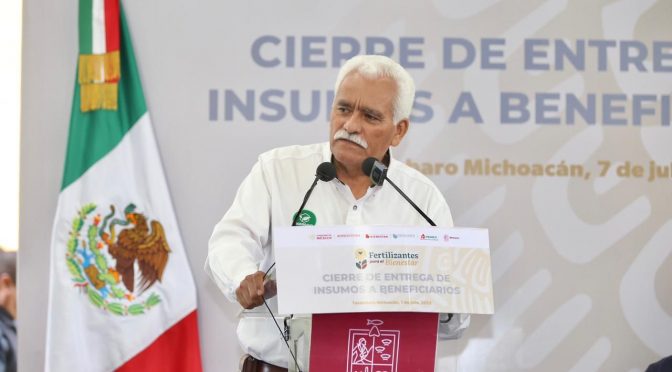 Remediación ambiental dará autosuficiencia alimentaria: Sader