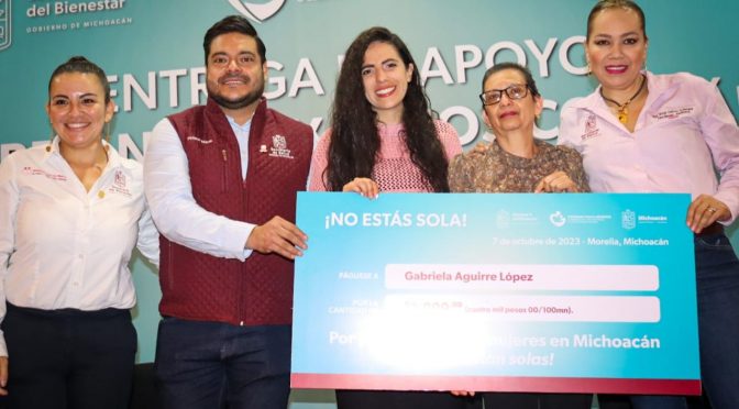 Entrega Sedebi en Morelia apoyos por 1.4 mdp a mujeres y menores con cáncer