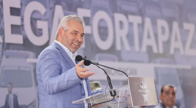 Llama Bedolla a alcaldes a defender el Fortapaz en el presupuesto 2024