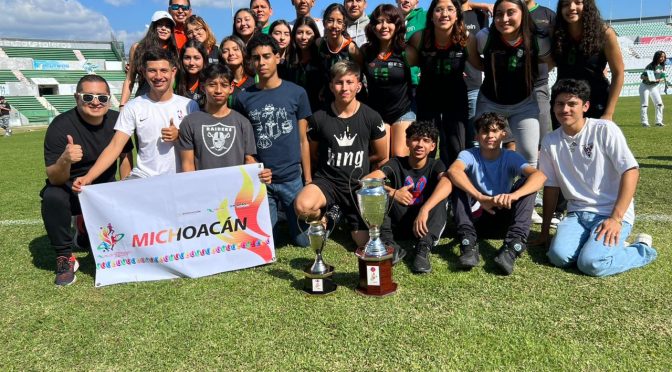 Michoacán gana 2 oros y 3 platas en Nacional Deportivo de los Cecytes
