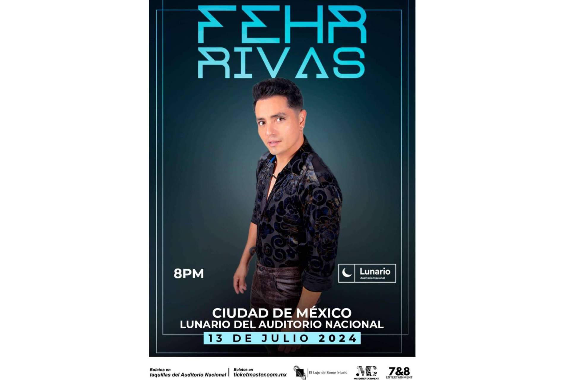 Una noche memorable para Fehr Rivas en el Lunario del Auditorio Nacional