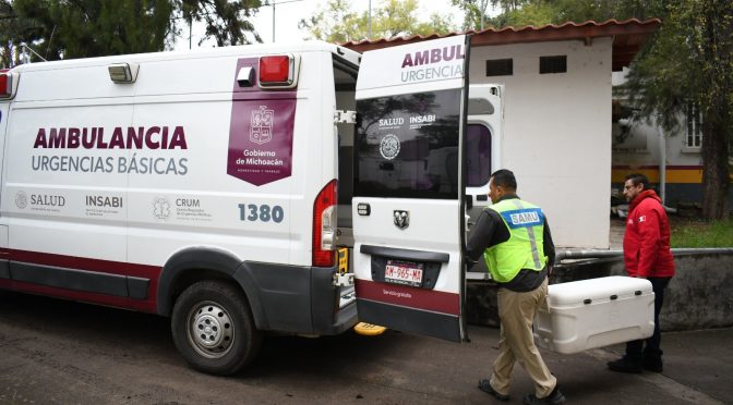Ayuda Michoacán a Guerrero con 100 unidades de sangre