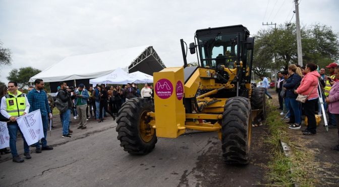 Con 41 mdp, inicia rehabilitación del camino Venustiano Carranza-Villamar