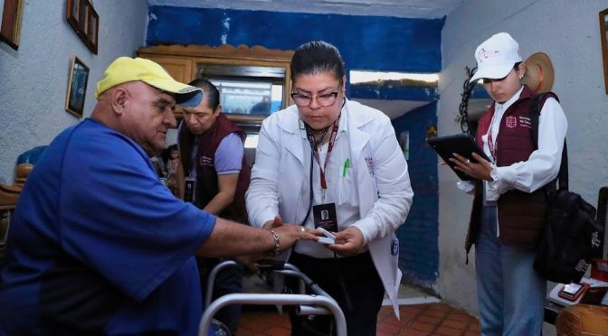 En 93 municipios reciben atención médica hasta la puerta de su casa