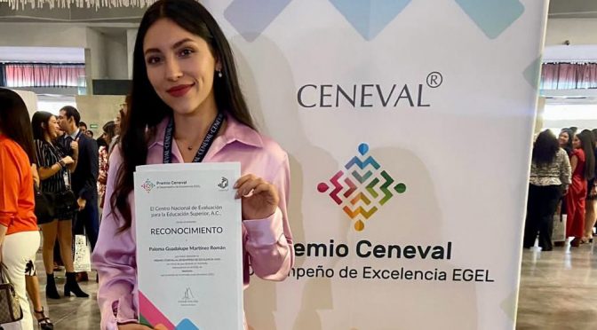 Estudiantes michoacanos, los más reconocidos por Premio Ceneval a la Excelencia 2023