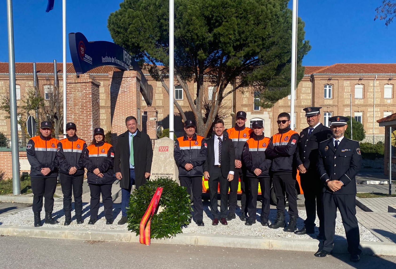 Un grupo de voluntarios de Protección Civil de Humanes de Madrid finalizan su formación