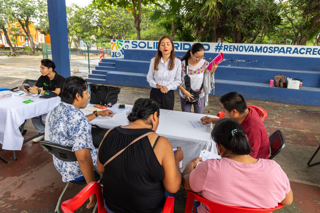 Acercaron vacantes de trabajo en la ejidal – H. Ayuntamiento de Solidaridad
