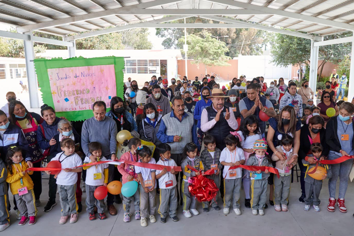 Boletín 253 .- Miguel Gutiérrez entrega obras en San Gregorio Cuautzingo y Alcanfores