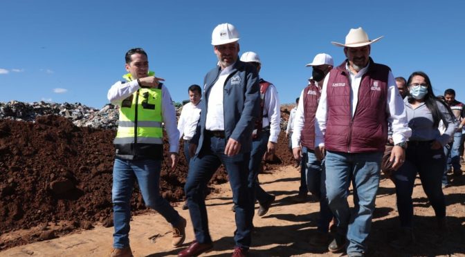 Más del 10% de los residuos del estado se manejarán en relleno sanitario de Uruapan: Bedolla
