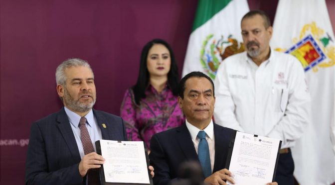Bedolla pone en marcha sistema de vigilancia satelital “Guardián Forestal”
