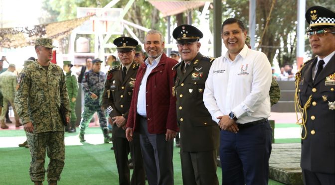 Exposición la Gran Fuerza de México en Uruapan espera más de 200 mil visitantes: Bedolla