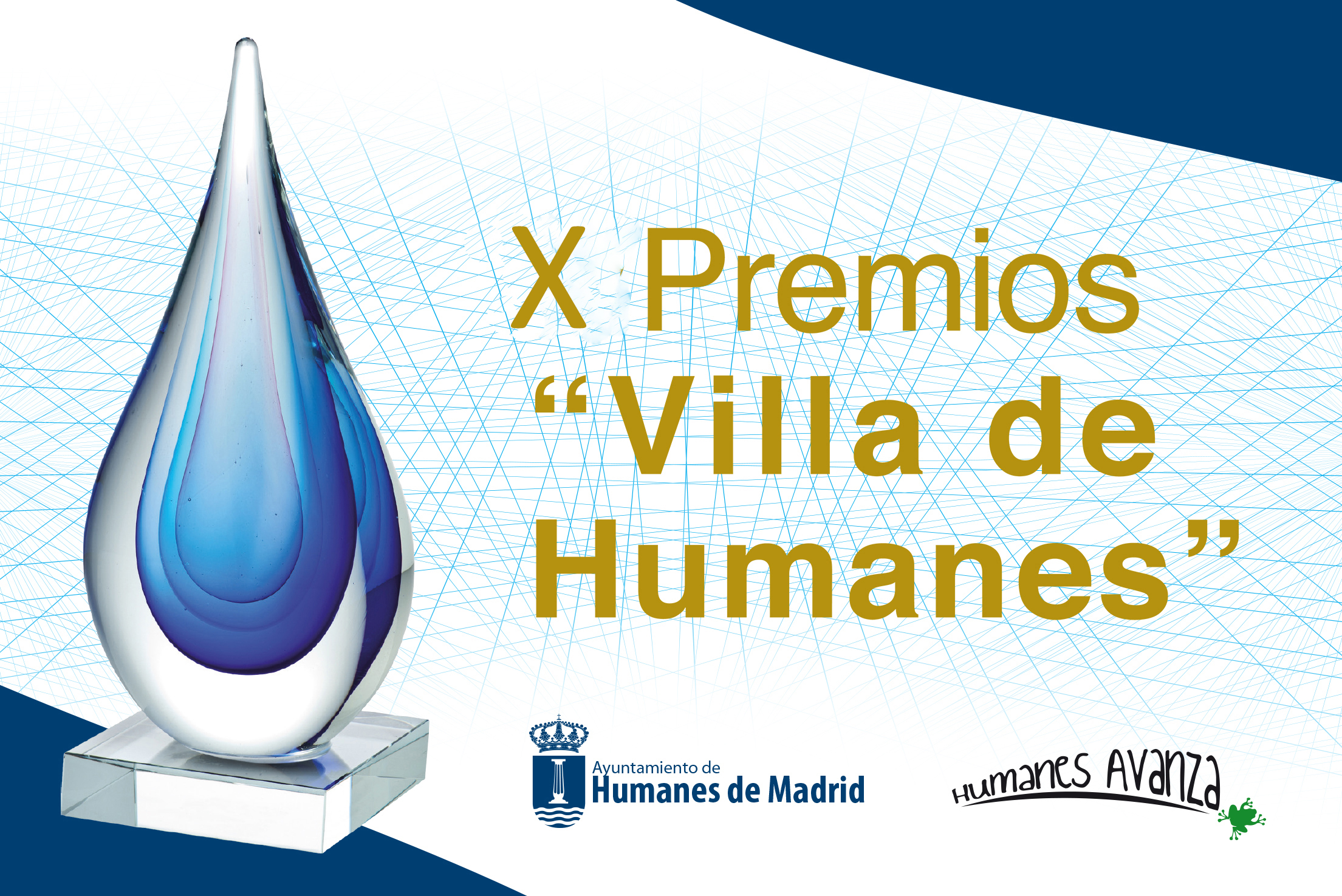 El viernes, 15 de marzo, a las 20:00, X Premios “Villa de Humanes” en el Teatro Municipal “Ana Diosdado”